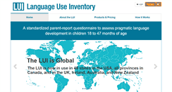 Desktop Screenshot of languageuseinventory.com